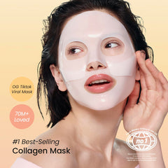 Bio-Collagen Real Deep Mask -  Hydrating Overnight Hydrogel Mask, Pore Minimizing