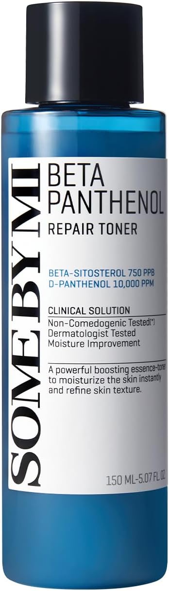 Beta-Panthenol Repair Toner by SOME BY MI - Daily Soothing Face with Skin Moisturizing Effect - Rebuilding Skin Barrier