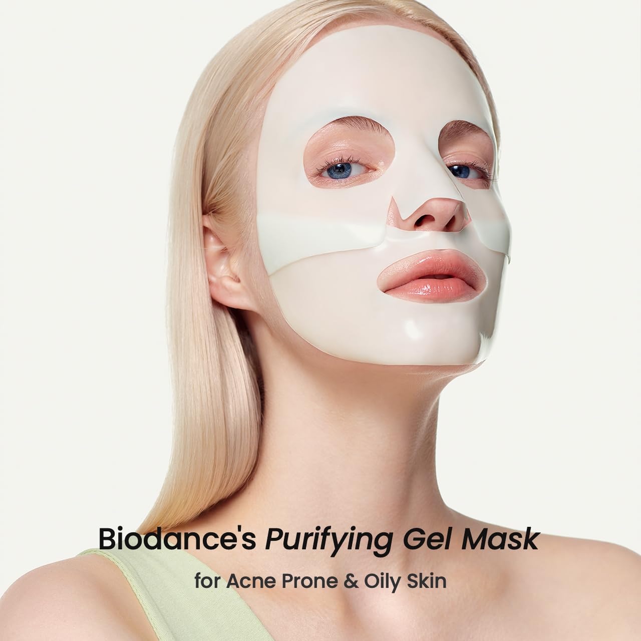BIODANCE Refreshing Sea kelp Real Deep Mask - Overnight Hydrogel Mask, Calming, Oil & Sebum Control