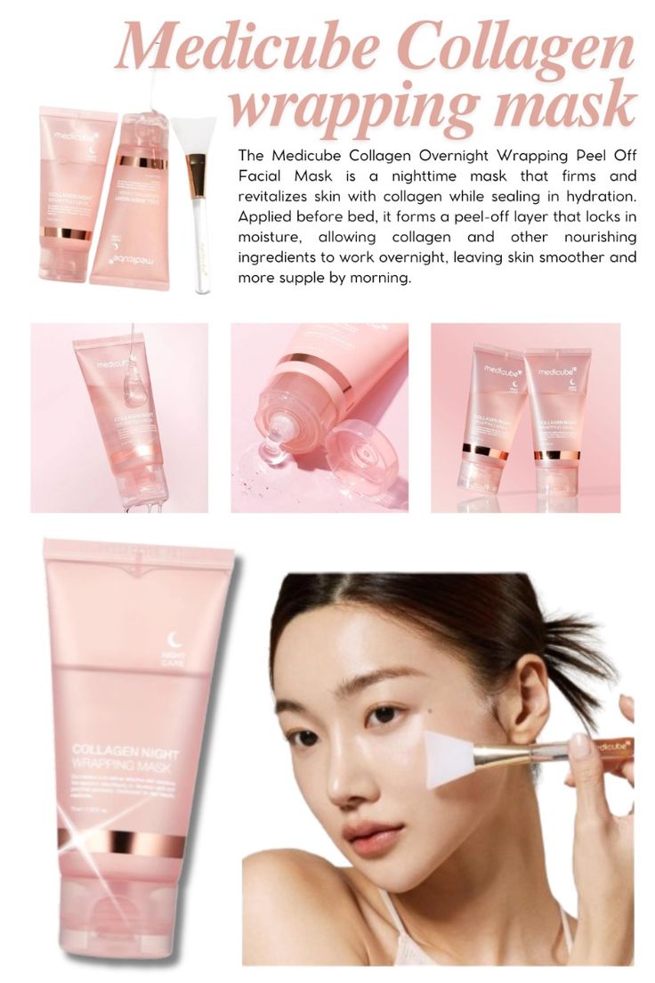 Collagen Night Wrapping Peel Facial Mask by Medicube